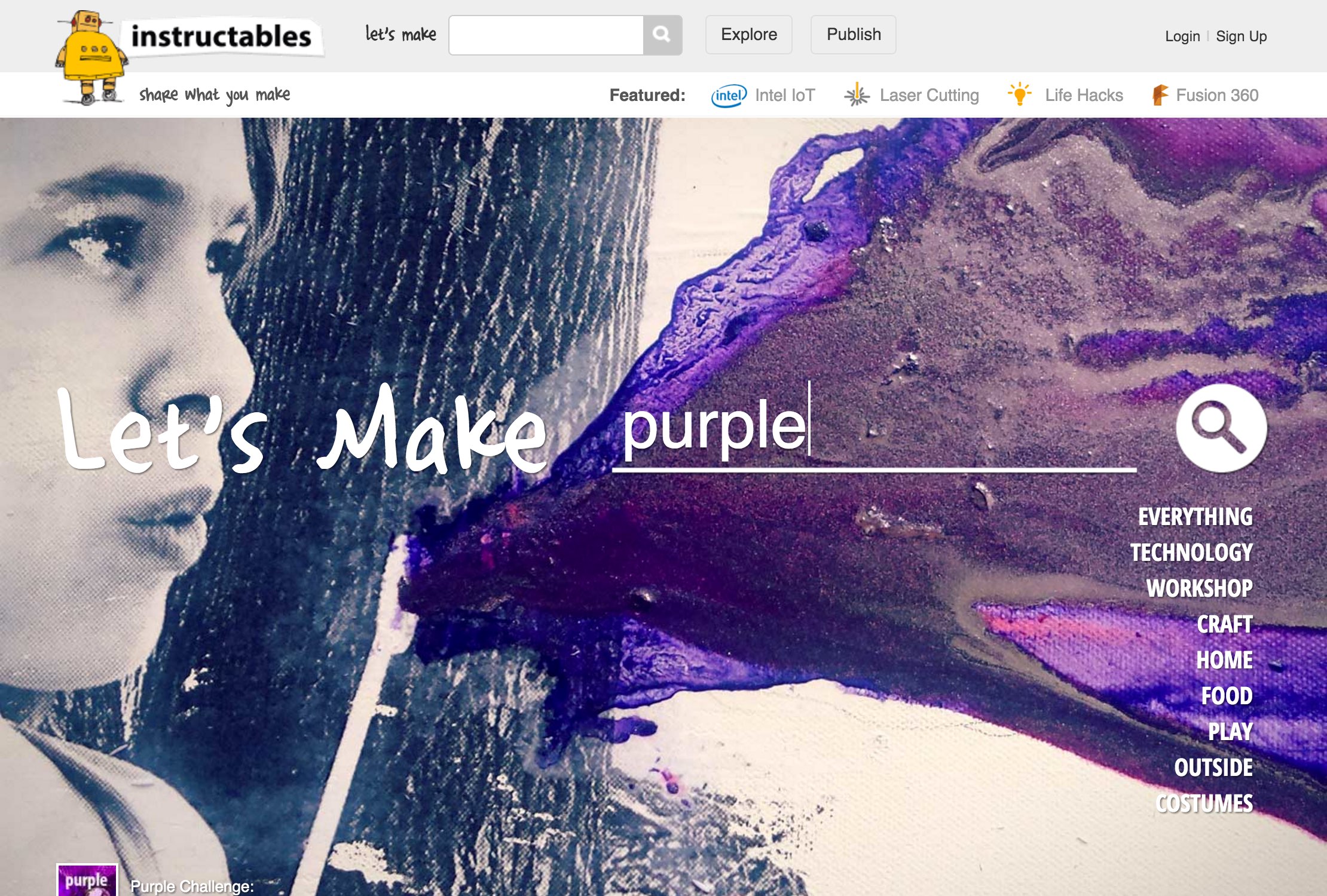 Swiftype Search for Instructables