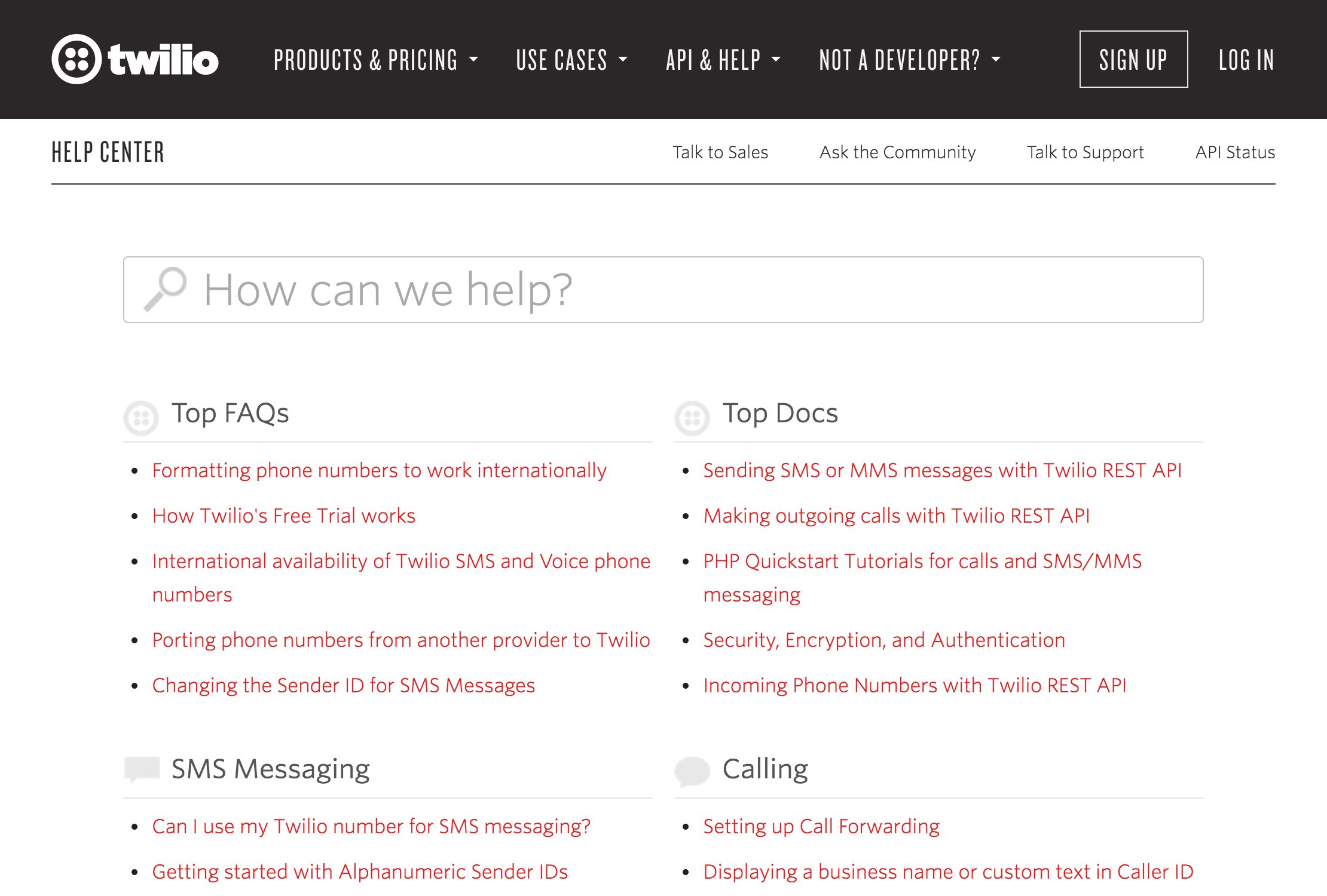 Swiftype Search for Twilio